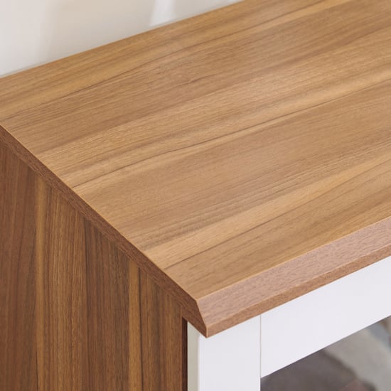 Helios Nolan 2-Door Book Cabinet - Teak