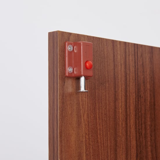 Helios Alton Box Storage Queen Bed with Bedside Table and 2-Door Wardrobe