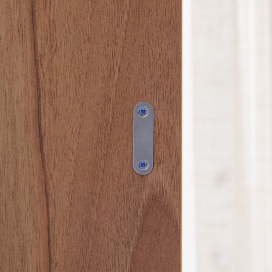 Samuel Dresser Mirror with Drawers - Brown