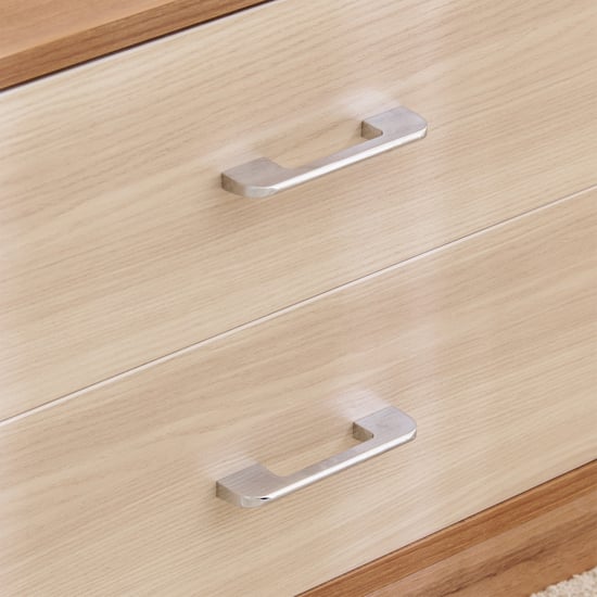 Samuel Dresser Mirror with Drawers - Brown