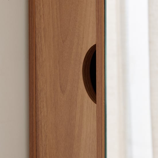 Samuel Dresser Mirror with Drawers - Brown