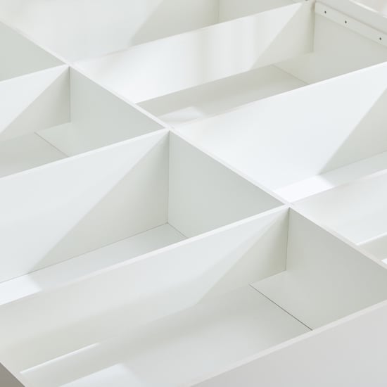 Helios Alton Box Storage King Bed with Bedside Table