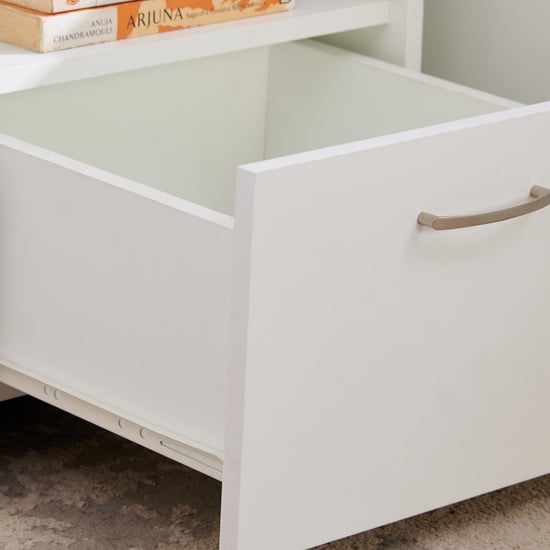 Helios Alton Box Storage King Bed with Bedside Table