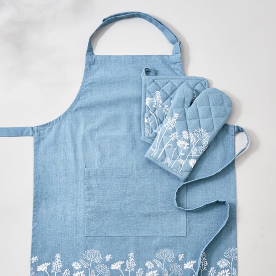 Corsica Drake 3Pcs Cotton Apron Set