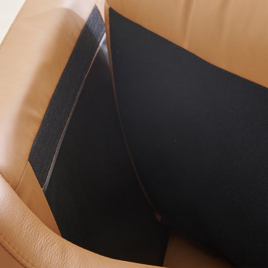 Parque Half Leather 3+2+1 Seater Sofa Set - Tan