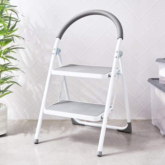 Omnia Flavell Metal 2-Step Foldable Ladder