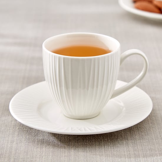Marshmallow Brook Porcelain Cup and Saucer - 180ml
