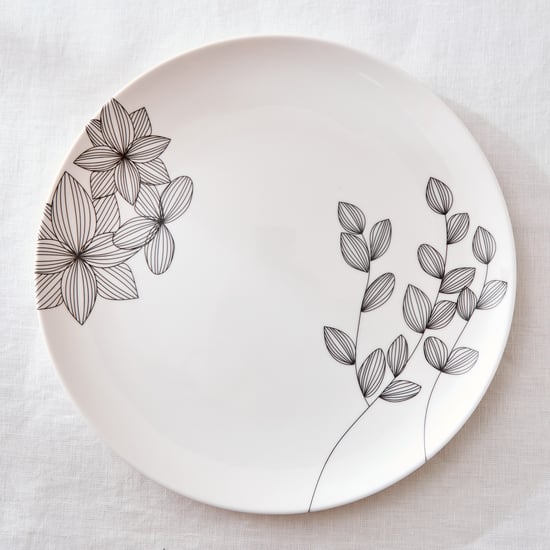 Midnight Melody Melamine Printed Dinner Plate - 27cm
