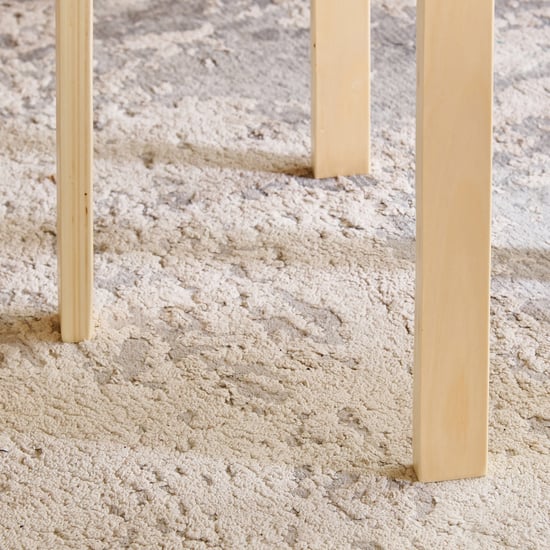 Paulo Solid Wood Stool - Brown