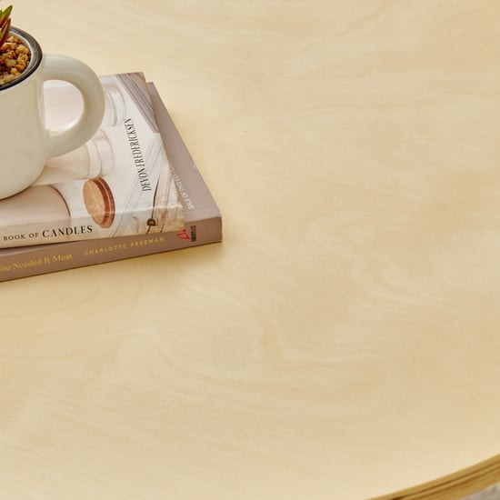 Paulo Solid Wood Coffee Table - Brown