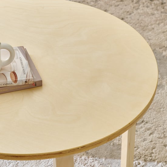 Paulo Solid Wood Coffee Table - Brown