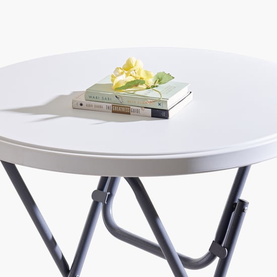 Helios Kate Outdoor Folding Table - White