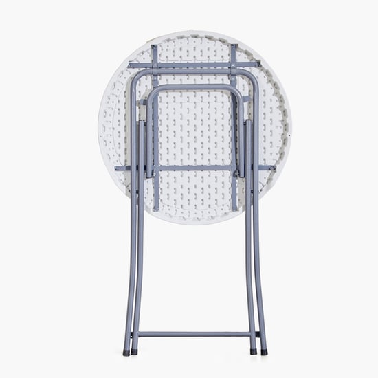 Helios Kate Outdoor Folding Table - White