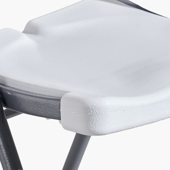 Helios Ash Outdoor Folding Chair - Grey