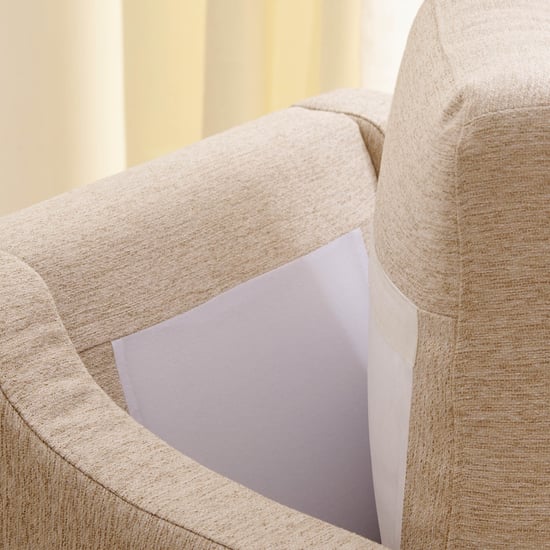 Sylvester Plus Fabric 3+2+1 Seater Sofa Set - Beige