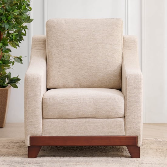 Sylvester Plus Fabric 3+2+1 Seater Sofa Set - Beige