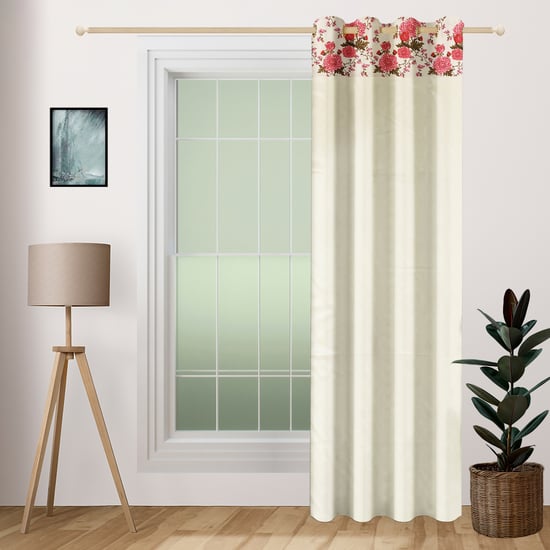 SWAYAM 1Pc Printed Blackout Door Curtain