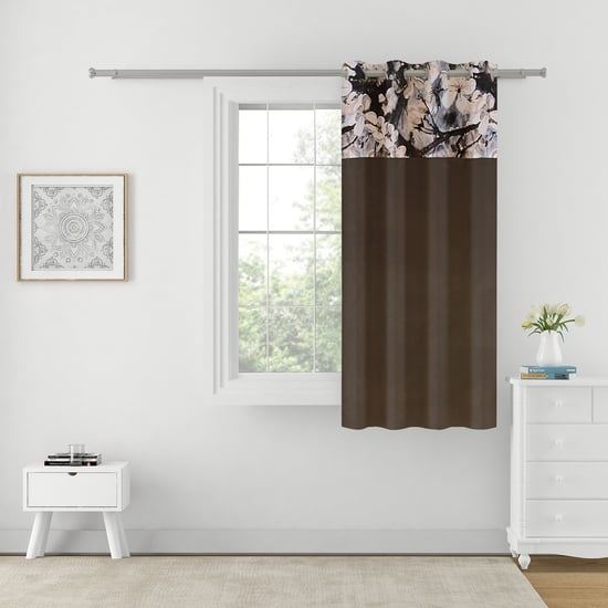 SWAYAM 1Pc Printed Blackout Window Curtain