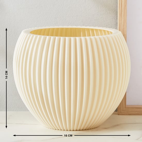 Lets Garden Polyethylene Ribbed Floor Planter