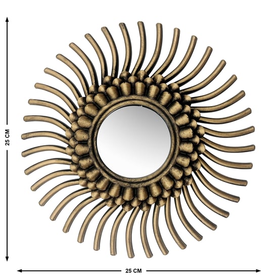 Corsica Corvus 3Pcs Wall Accent and Decorative Mirror Set