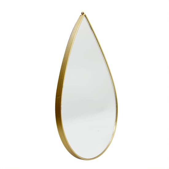 Corsica Reflection Karol Set of 3 Teardrop Decorative Hanging Mirrors - 19x28cm