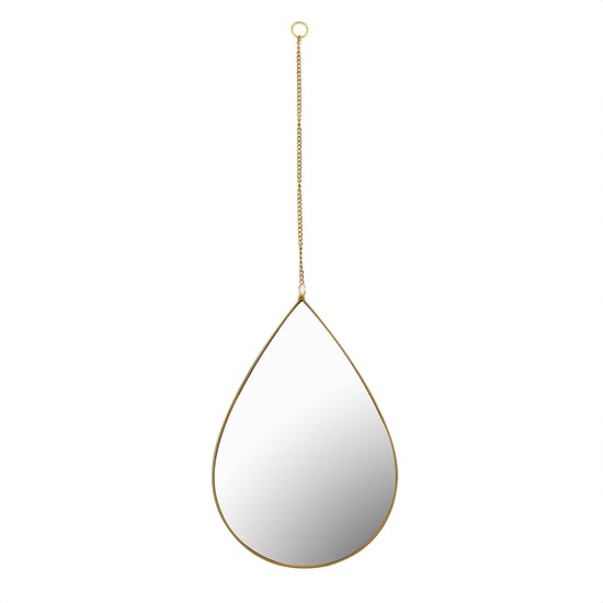 Corsica Reflection Karol Set of 3 Teardrop Decorative Hanging Mirrors - 19x28cm