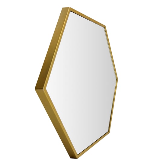 Corsica Reflection Karol Set of 7 Hexagon Decorative Wall Mirrors - 20x23cm