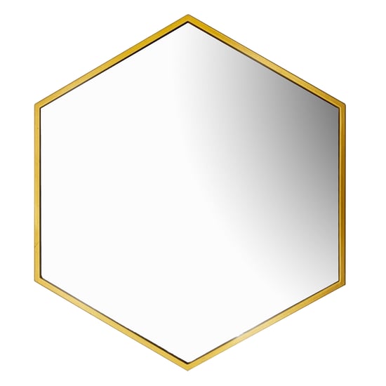 Corsica Reflection Karol Set of 7 Hexagon Decorative Wall Mirrors - 20x23cm