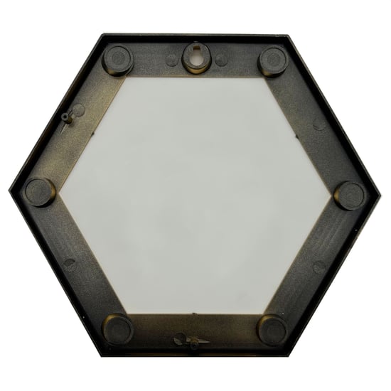 Corsica Reflection Karol Set of 7 Hexagon Decorative Wall Mirrors - 20x23cm