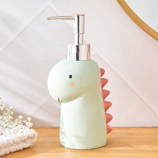 Corsica Slate Kids Polyresin Dino Soap Dispenser - 230ml