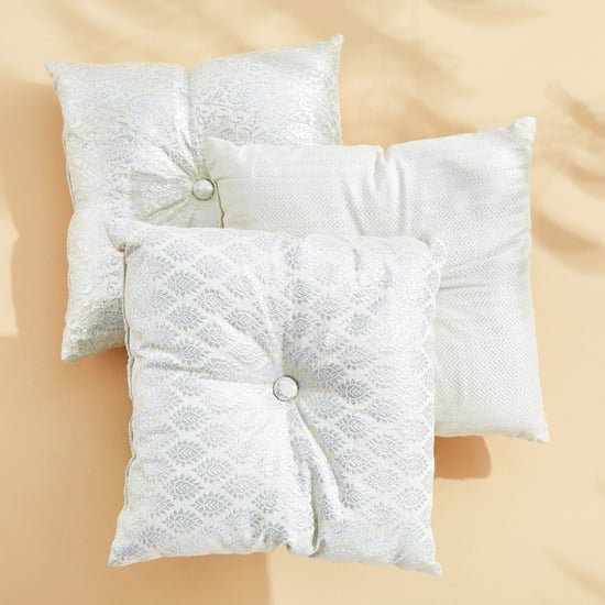 Dazzle Set of 3 Jacquard Filled Cushions - 28x28cm