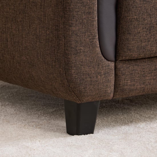 Berry Fabric 3+2+1 Seater Sofa Set - Brown