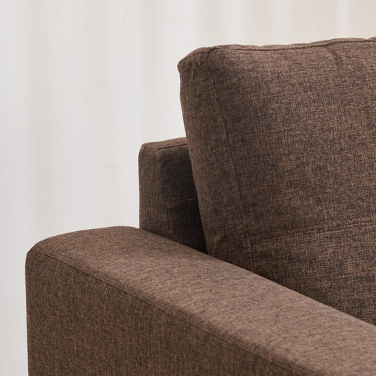 Berry Fabric 3+2+1 Seater Sofa Set - Brown