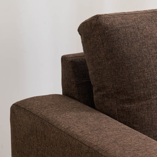 Berry Fabric 3+2+1 Seater Sofa Set - Brown