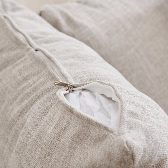 Botanical NXT Fabric 3+2 Seater Sofa Set with Wing Chair - Grey