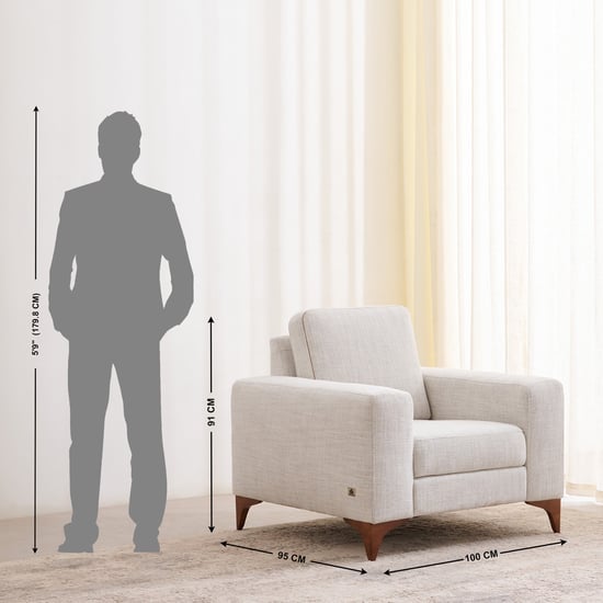 Quebec NXT Fabric 3+2+1 Seater Sofa Set - Beige