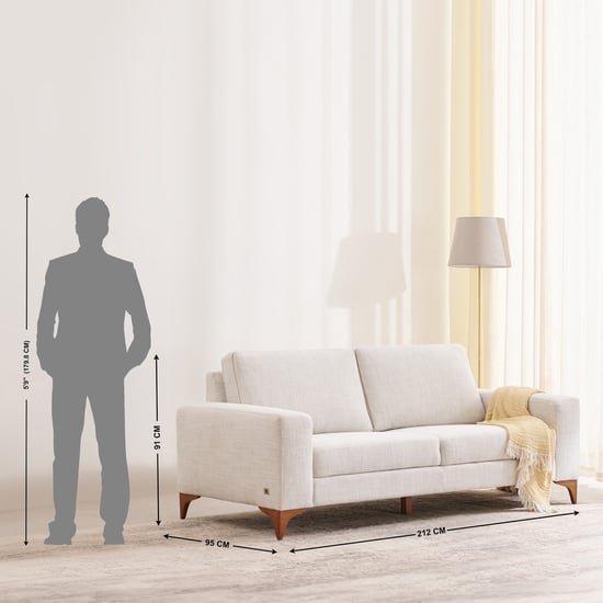 Quebec NXT Fabric 3+2+1 Seater Sofa Set - Beige