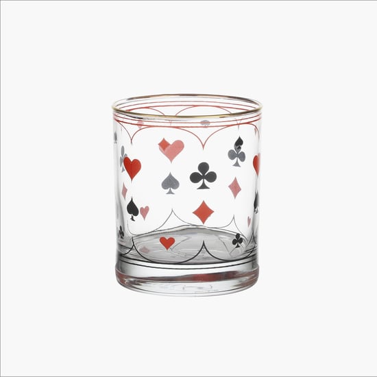 EK DO DHAI Sante Set of 6 Printed Glasses - 300ml