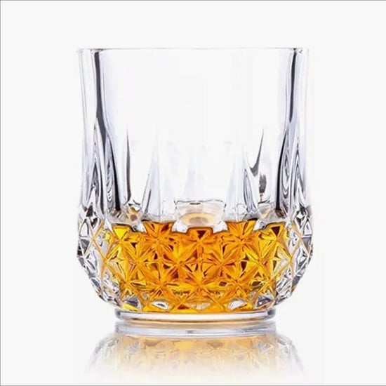 EK DO DHAI Set of 6 Crystal Shot Glasses - 50ml