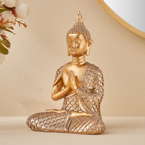 Corsica Enlighten Polyresin Buddha Figurine