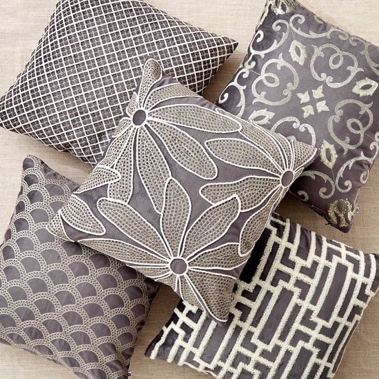 Endura Jali Embroidered Cushion Cover - 40x40cm