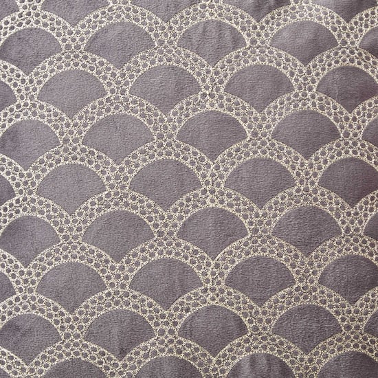 Endura Jali Embroidered Cushion Cover - 40x40cm