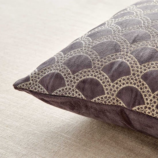 Endura Jali Embroidered Cushion Cover - 40x40cm