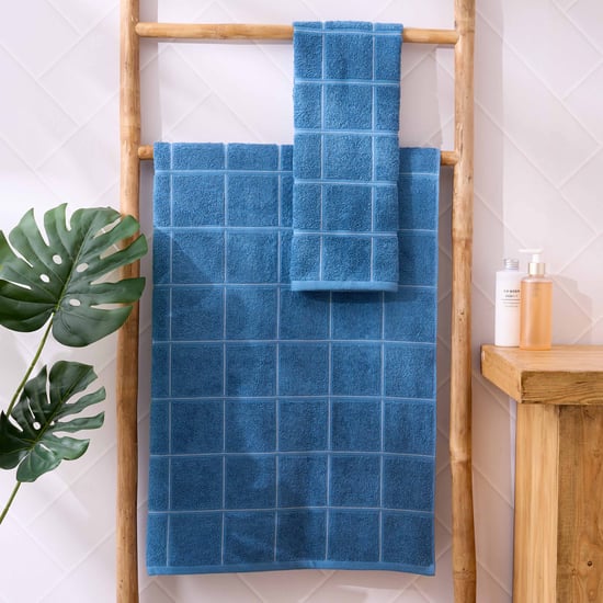 Mekong Multigrid Cotton Hand Towel - 40x60cm