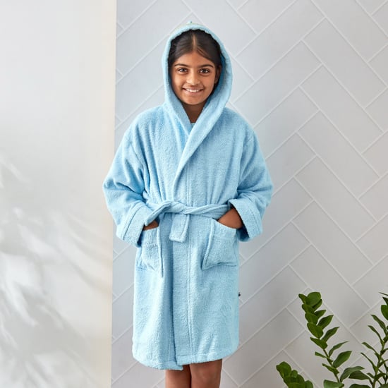 Slate Kids Cotton Bathrobe