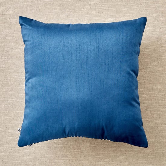 Velour Embroidered Sequin Cushion Cover - 40x40cm