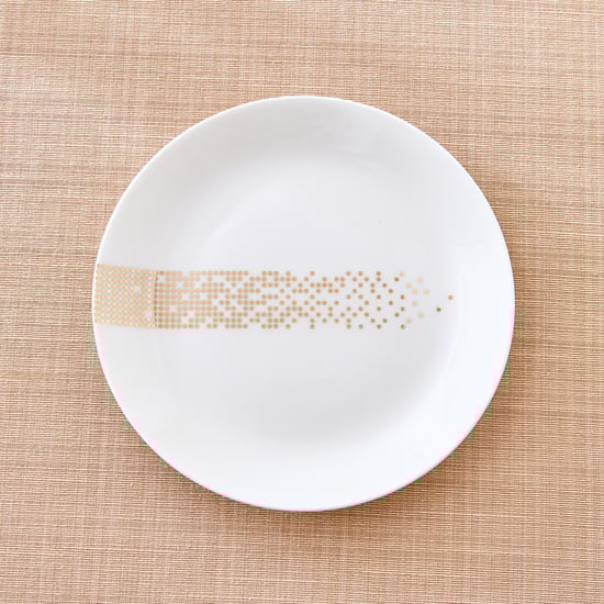 Altius Modern Radiance Bone China Printed Side Plate - 20cm