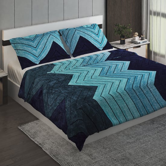 Anantra 3Pcs Printed Double Blanket Set