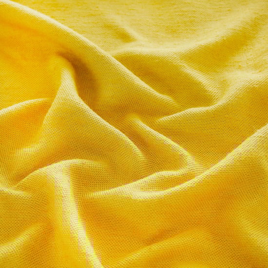 DECO WINDOW Bucolic Yellow Set of 2 Blackout Door Curtains