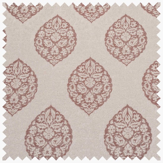 DECO WINDOW Heirloom Red Set of 2 Blackout Door Curtains